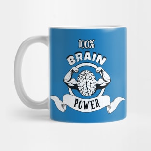 100% Brain Power Mug